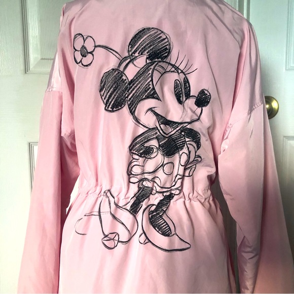 Disney Jackets & Blazers - Minnie Mouse Pink Hooded Jacket